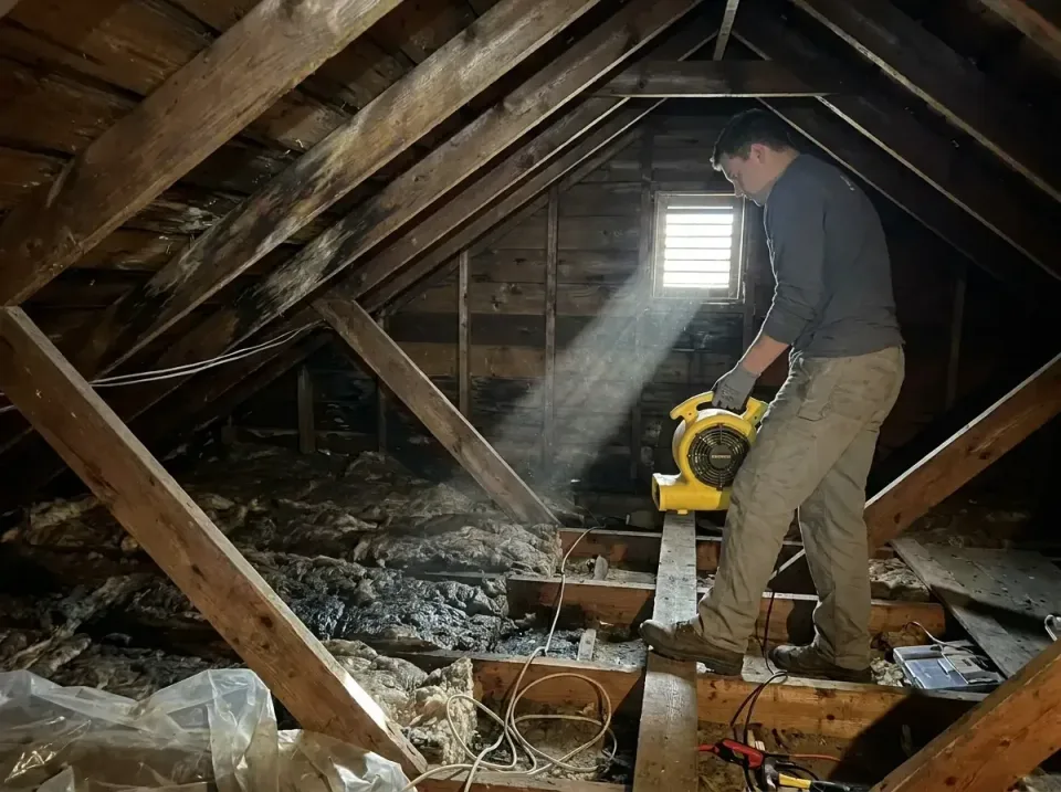 attic-water-damage-drying-proc-007 — frequently asked questions, Emergency Water Extraction & 24/7 Flood Response in Calwa,…